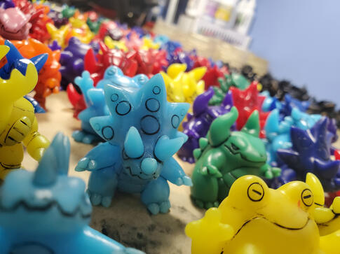 Gasha-Kaiju in production
